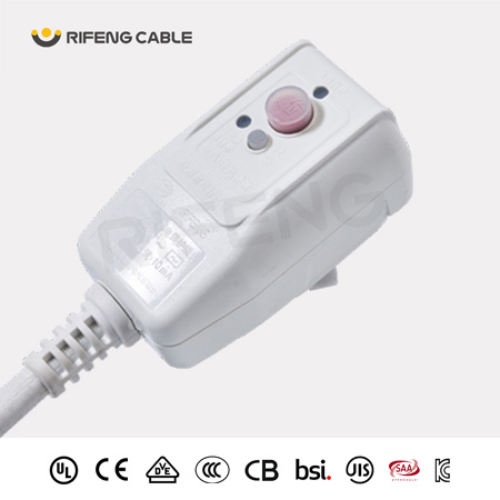 第?代3插(2P+PE)PE線可分?jǐn)嗦╇姳Wo(hù)插頭